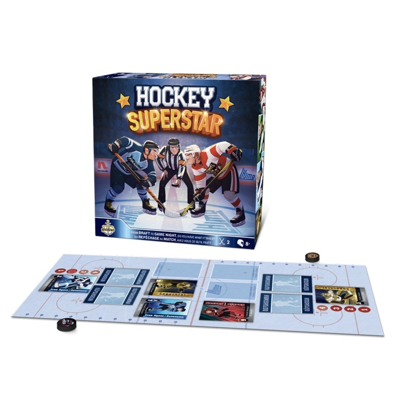 Hockey Superstar Board Game, 1 Count