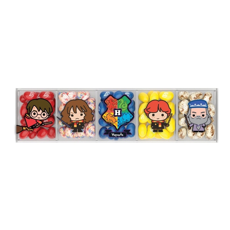 Jelly Belly Harry Potter Clear Gift Box, 5 Flavors, 113g, 1 Count