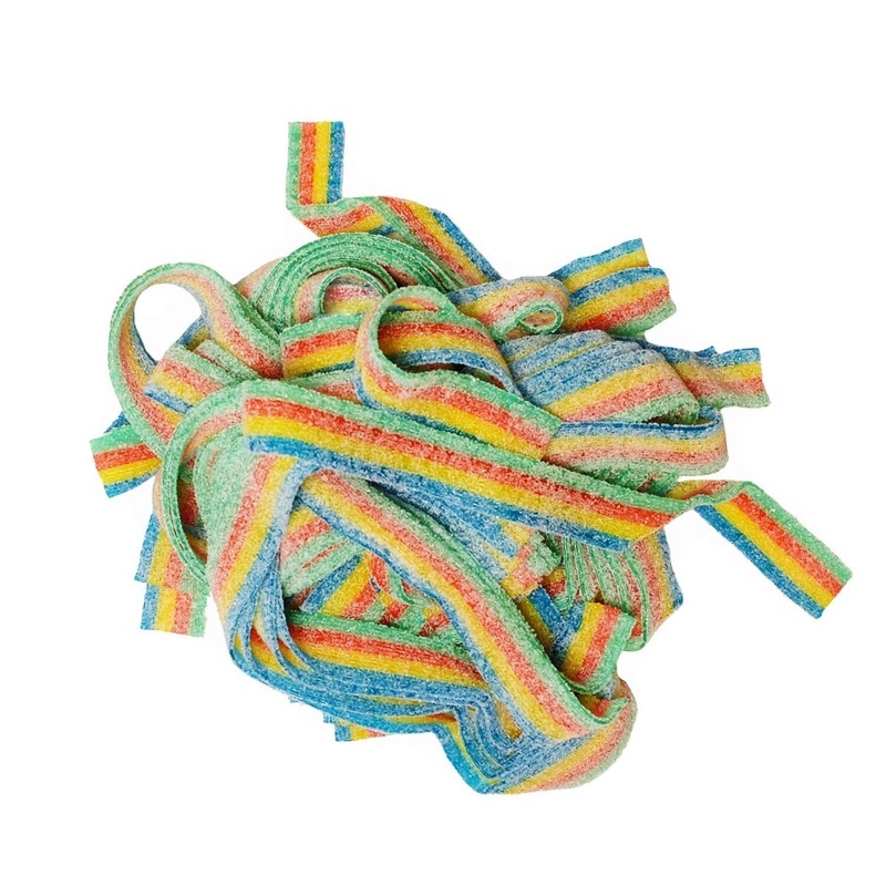 KandJu Sour Rainbow Belts Bag, 85g, 1 Count
