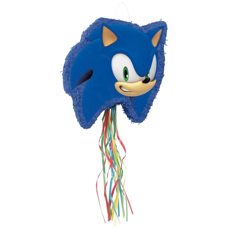 Sonic the Hedgehog Drum Pull Piata, 1 Count