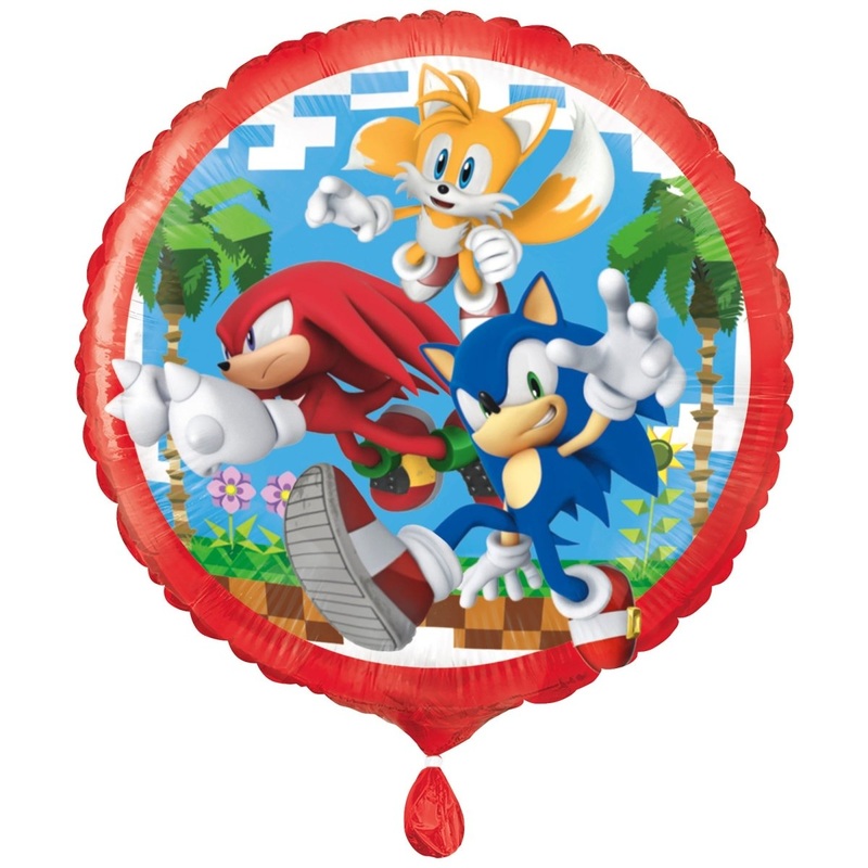 Sonic the Hedgehog Foil Balloon, 18 Inches, 1 Count