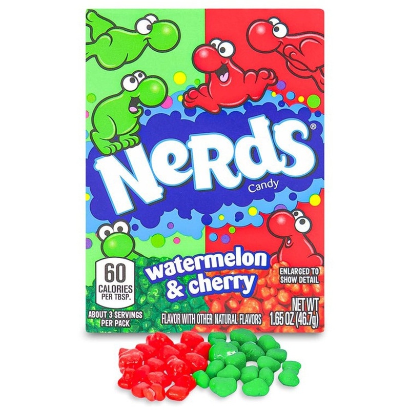 Wild About Watermelon & Cherry Nerds Candy, 46.7 g, 1 Count