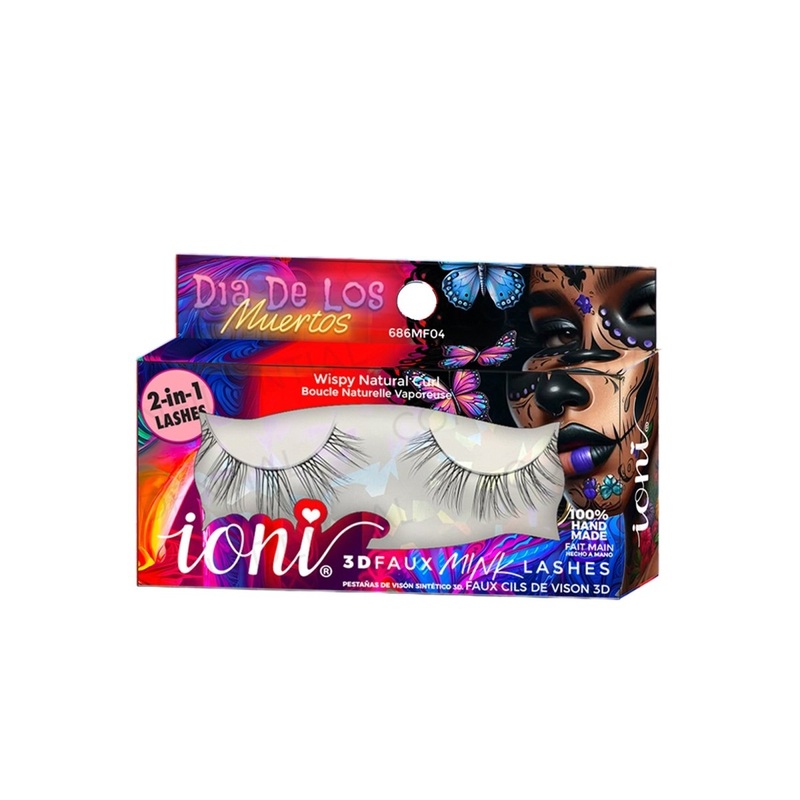 Wispy Doll Eyelashes,2 in 1, 1 Count