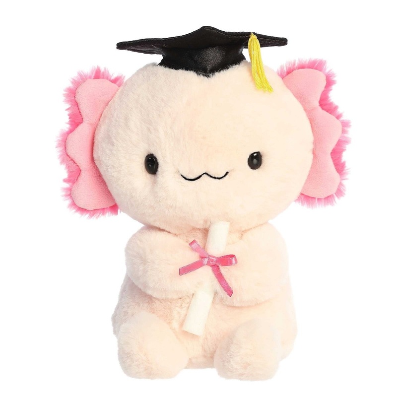 Graduation Axolotl Plush, 9 Inches, 1 Count