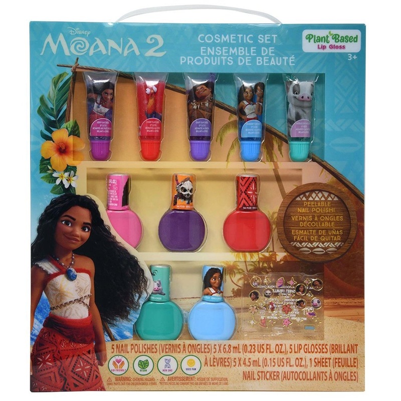 Moana 2 Lip and Nail Set, Disney, 1 Count