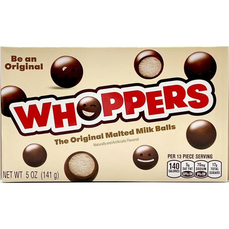 Whoppers Malted Milk Balls, 141g, 1 Count
