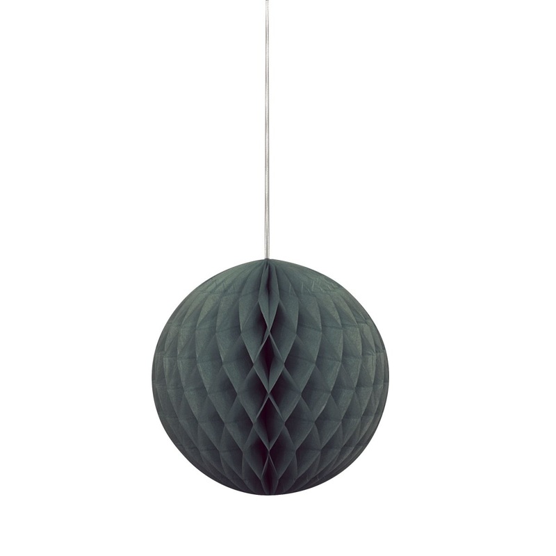 Black Honeycomb Ball, 8 Inches, 1 Count