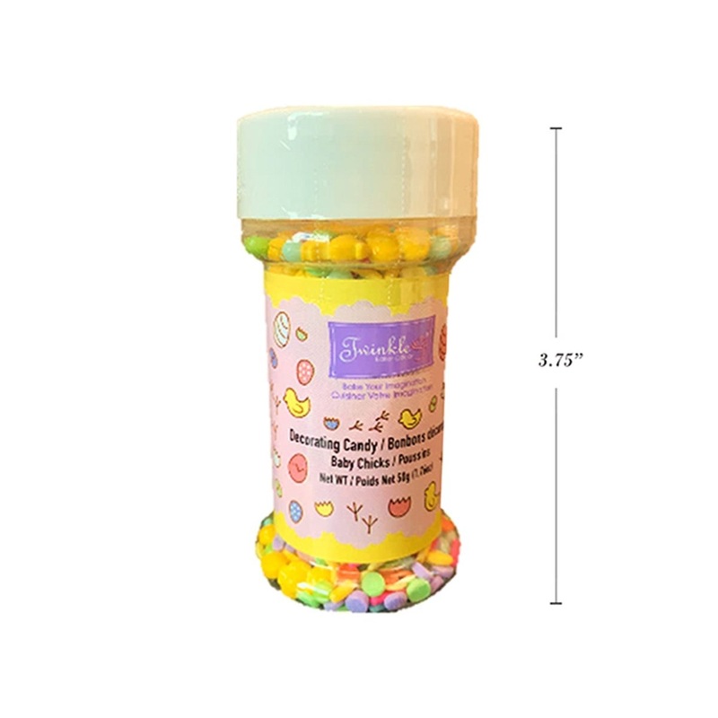 Easter Baking Decorative Candy, Baby Chick, 50g, 1 Count