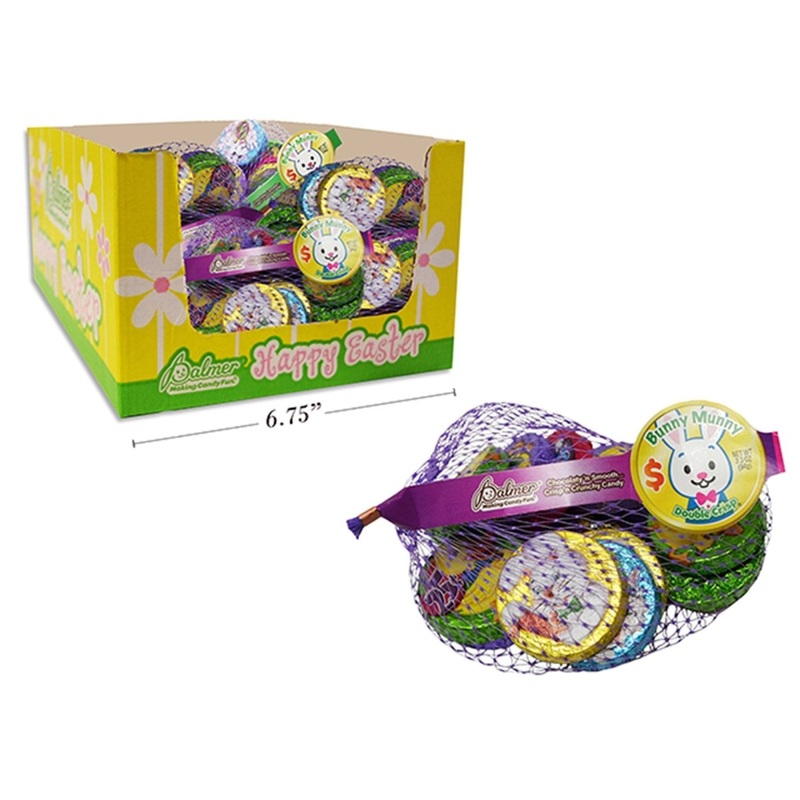 Easter Palmer Double Crip Chocolate Bunny Munny, 94g, 1 Count