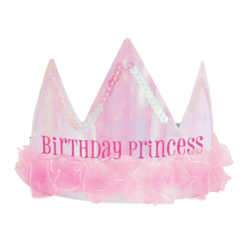 Pink Birthday Princess Tiara, 1 Count