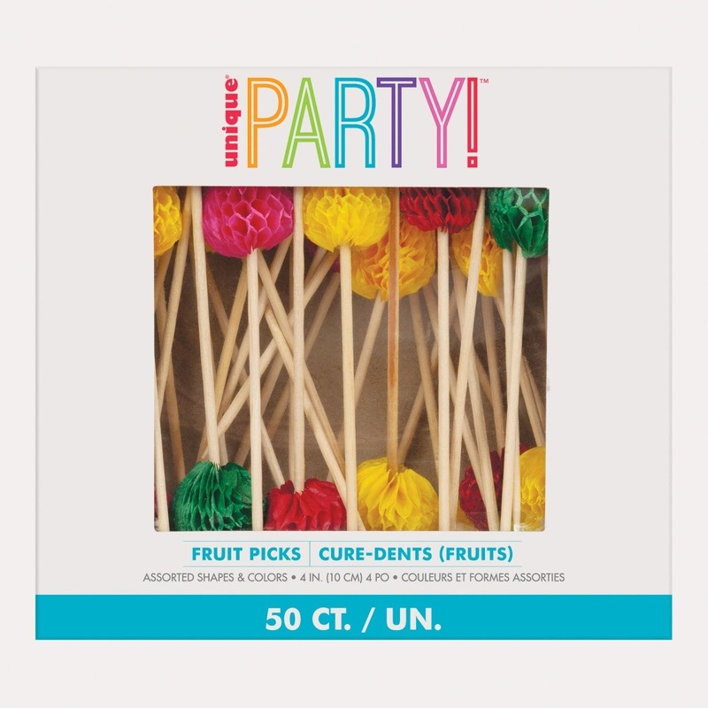 Fruit Picks, 4 Inches, 50 Count