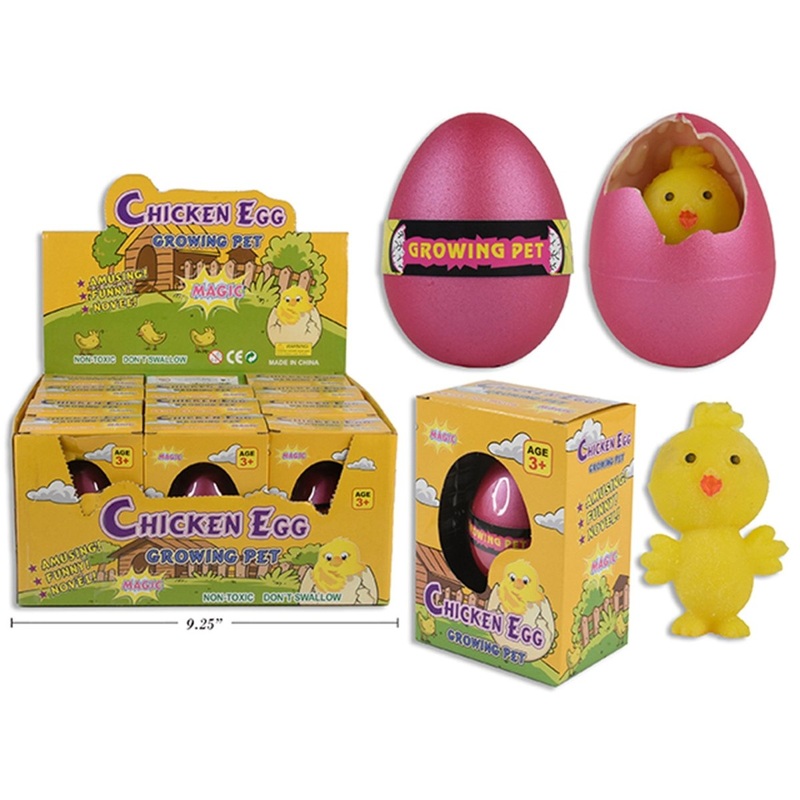 Growing Chick Egg Toy, 1 Count