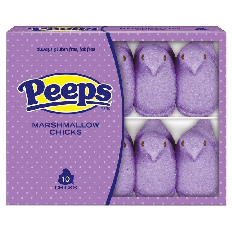 Peeps Lavender Purple Chick Marshmallow, 85g, 1 Count