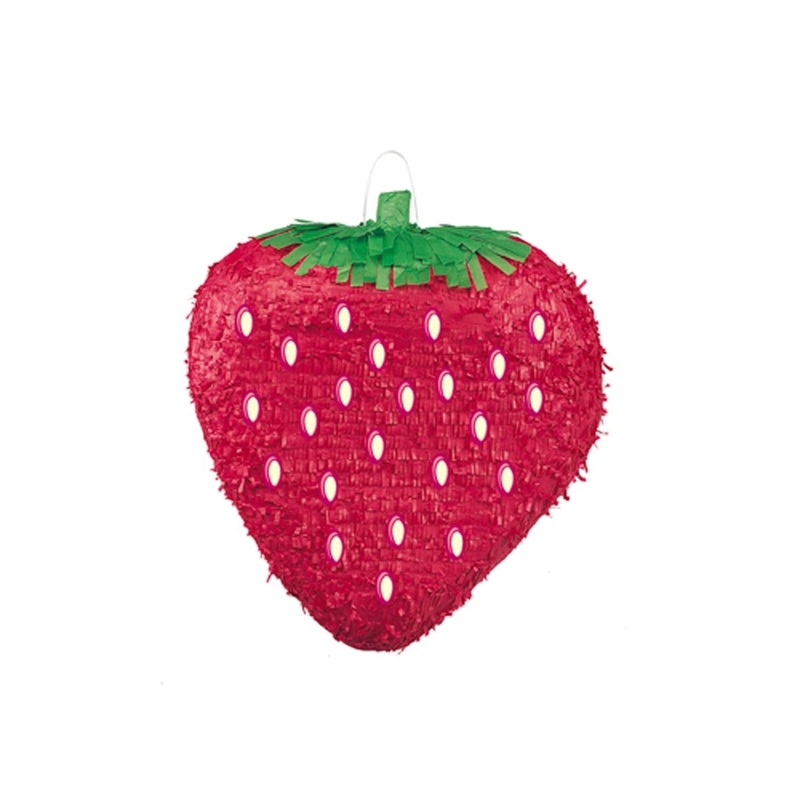Strawberry Piata, 13 x 10 Inches, 1 Count