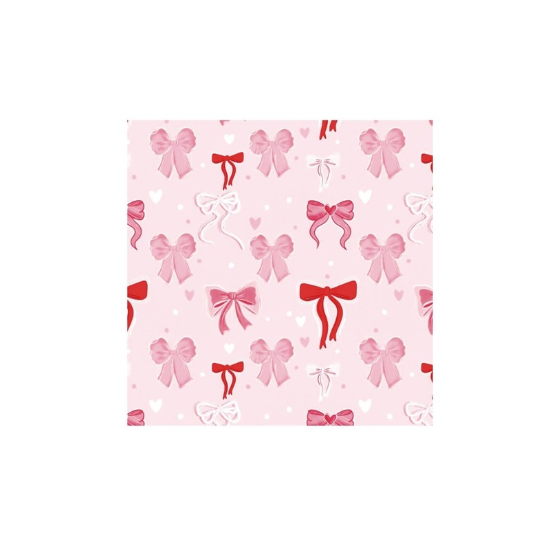 Sweet Bows Birthday Large Lunch Napkins, 16 Count