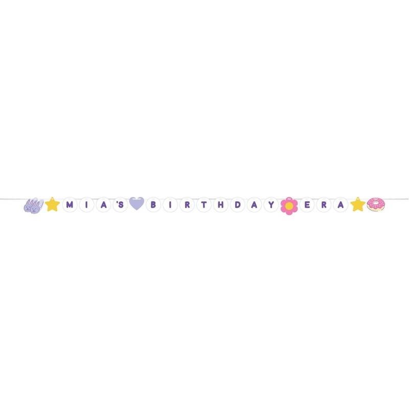 Sweet Dreams Birthday Banner, 96 Inches, 1 Count