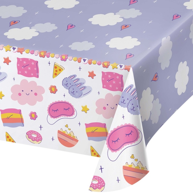 Sweet Dreams Birthday Rectangular Paper Table Cover, 54 x 96 Inches, 1 Count