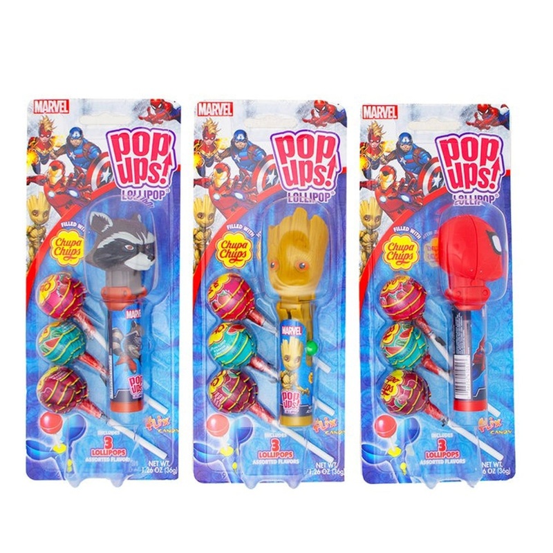 Avengers Pops Ups Blister, 36g, Assortment, 1 Count