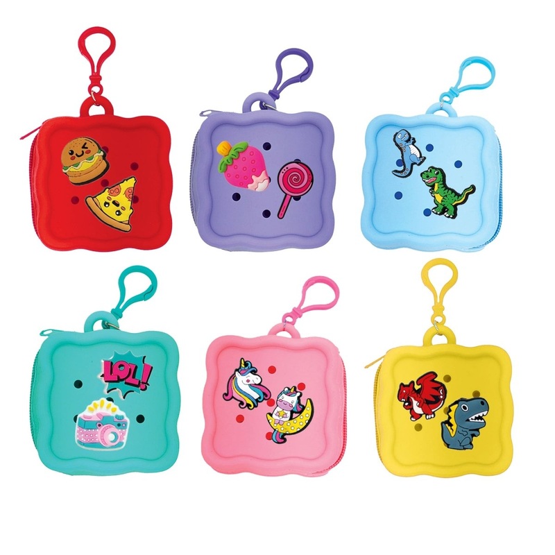 Charm'z Silicone Mini Bag Clip, Assortment, 1 Count