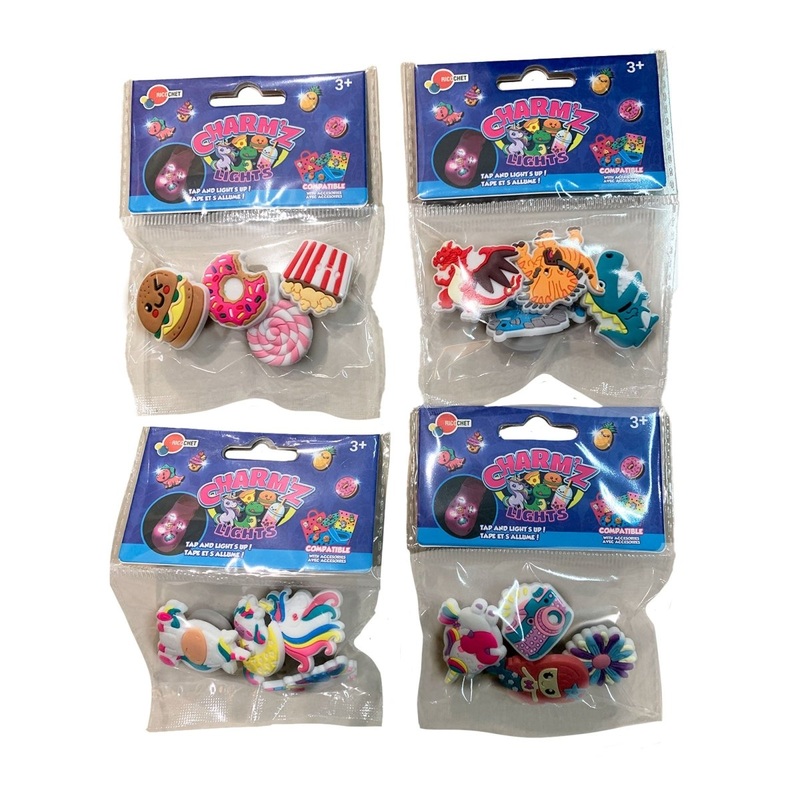 Charmz light up Crocs Dcoration, Assortment, 1 Count