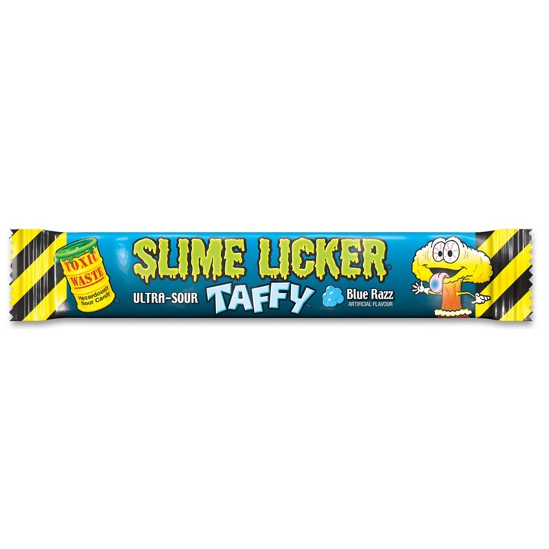 Sour Blue Raspberry Slime Licker Taffy, 1 Count