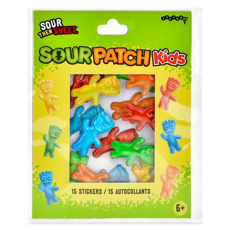 Sour Patch Kids 3D Stickers, 15 Count