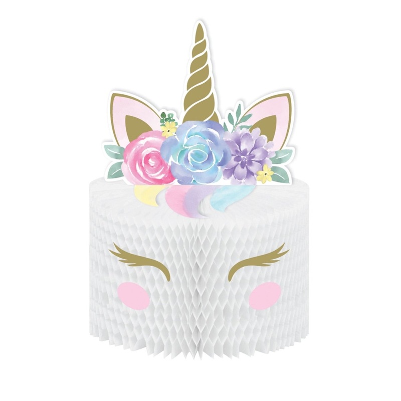 Unicorn Baby Table Centerpiece, 1 Count