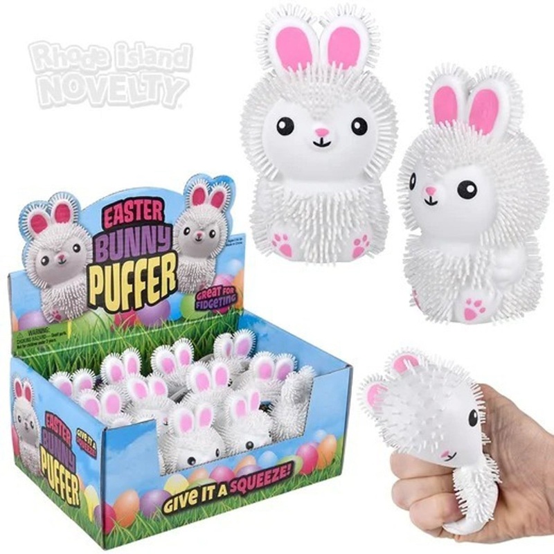 Easter Bunny Puffer, 3.5 Inches, 1 Count