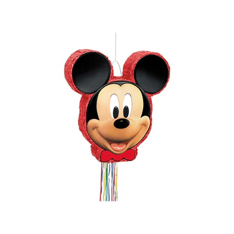 Mickey Mouse Head Shaped Piata, Disney, 1 Count