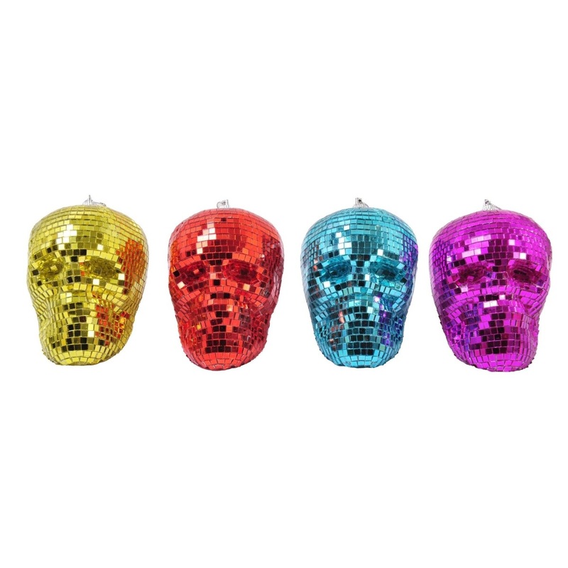 Summerween Bling Skull, 3.25 Inches, Assortment, 1 Count
