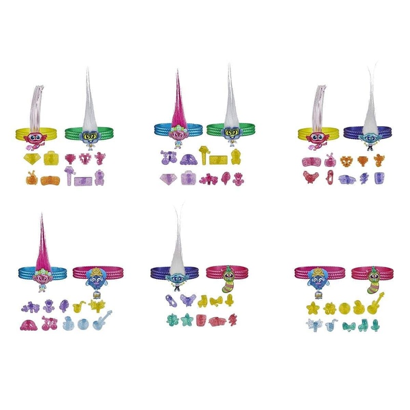 Trolls World Tour charm bracelet, Assortment, 1 Count