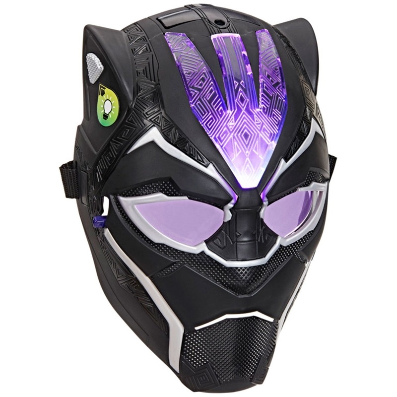 Black Panther Light-Up Vibranium Mask, Avengers, 1 Count