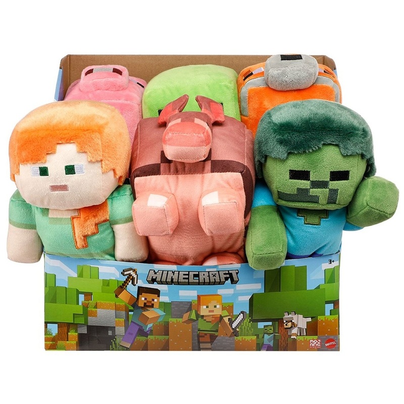 Minecraft Plush, Assortment, 1 Count