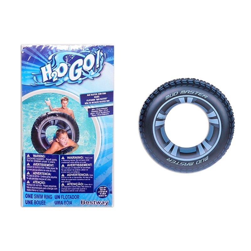 Mud Master Inflatable Swim Ring, 36 Inches, 1 Count