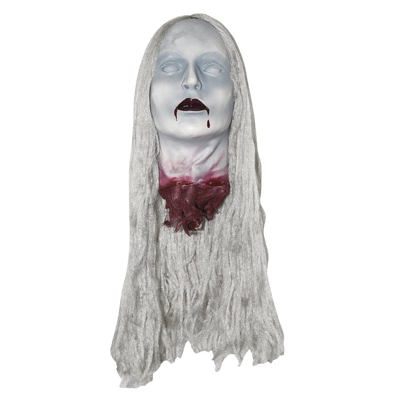 Scary Woman Head Hanging Decoration, 1 Count