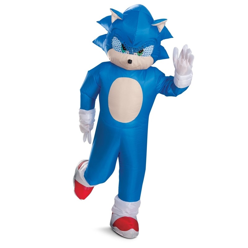 Sonic Inflatable Costume for Adults, Sonic the Hedgehog OS