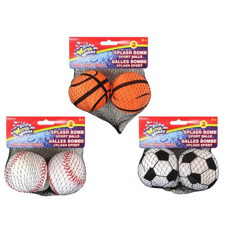 Splash Bomb Sport Balls, Assortment, 1 Count