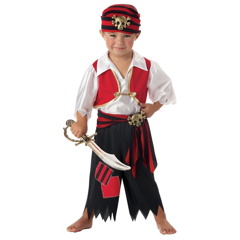 Ahoy Matey Pirate Costume for Toddlers M