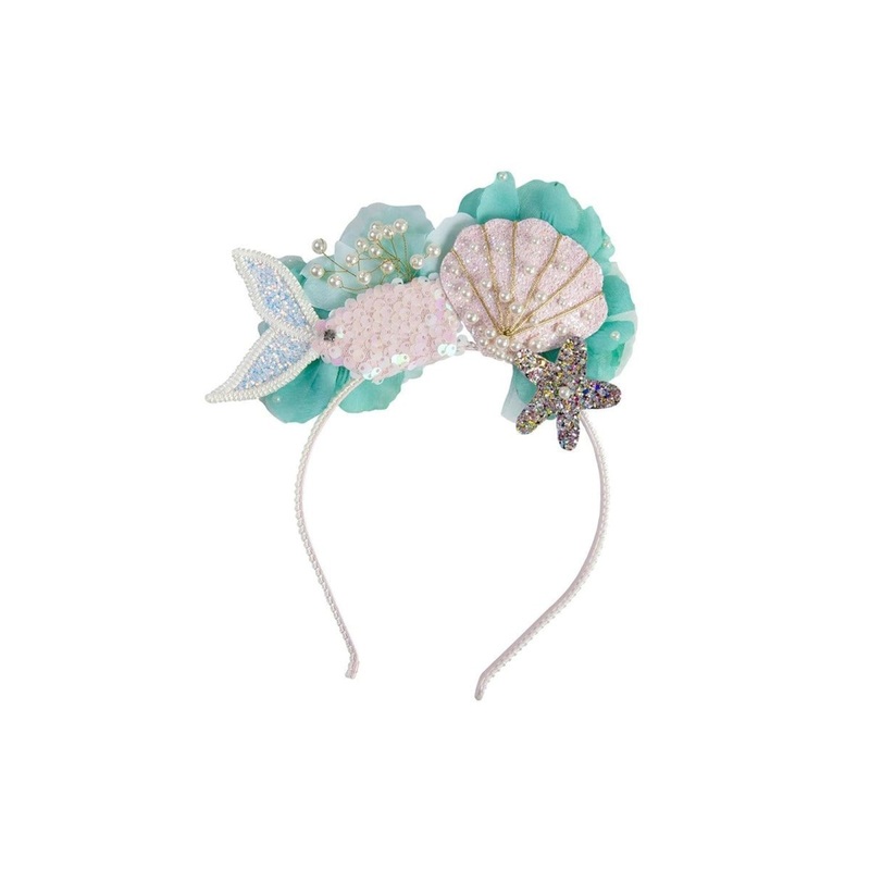 Mermalicious Headband for Kids, 1 Count