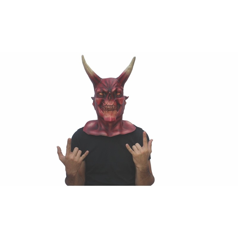 The Red Devil Mask for Adults