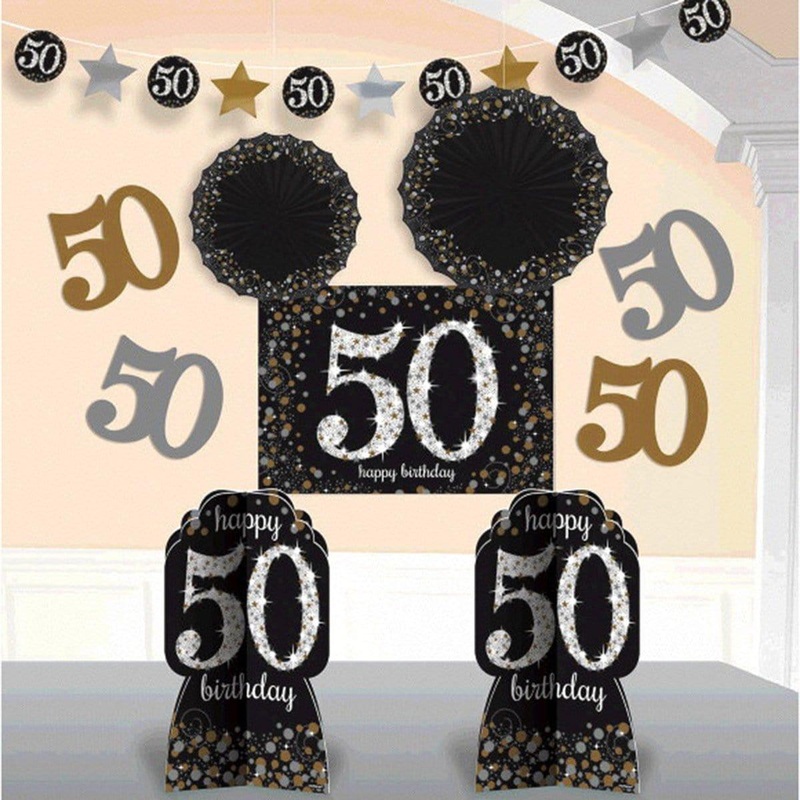 50th Sparkling Celeb - Room Decorating Kit