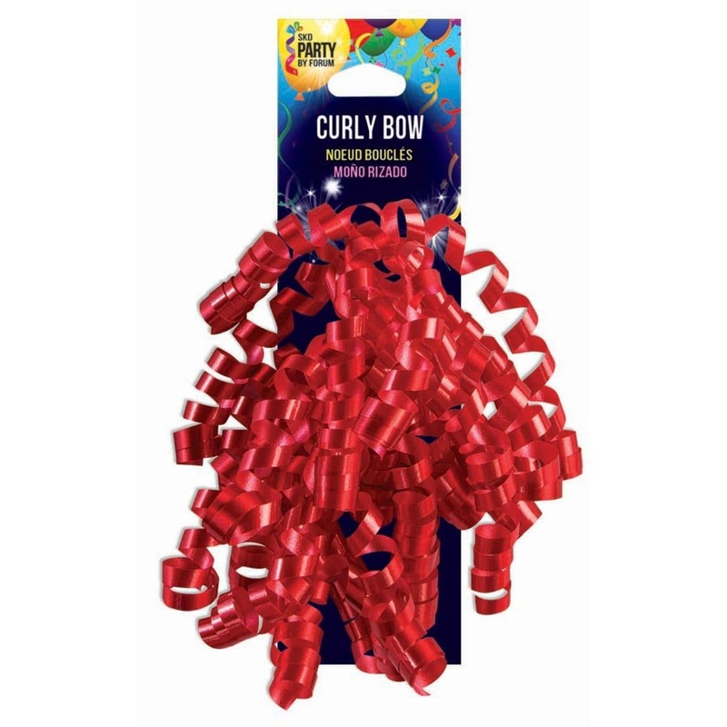 Curly Bows - Red