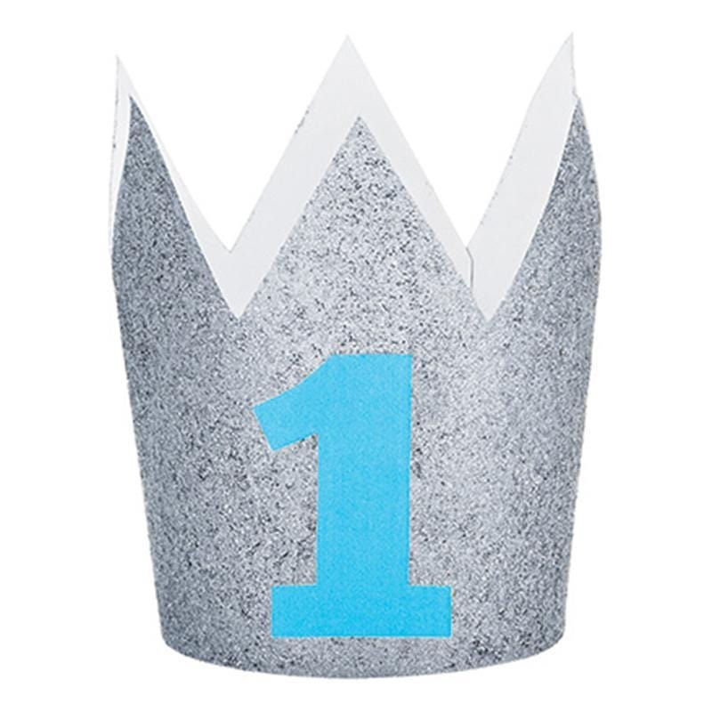 First Birthday Crown - Blue