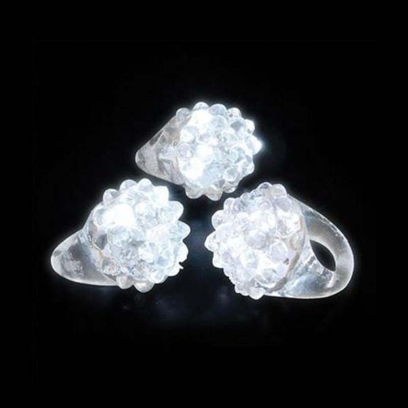 Flashing Ring-light Up - White
