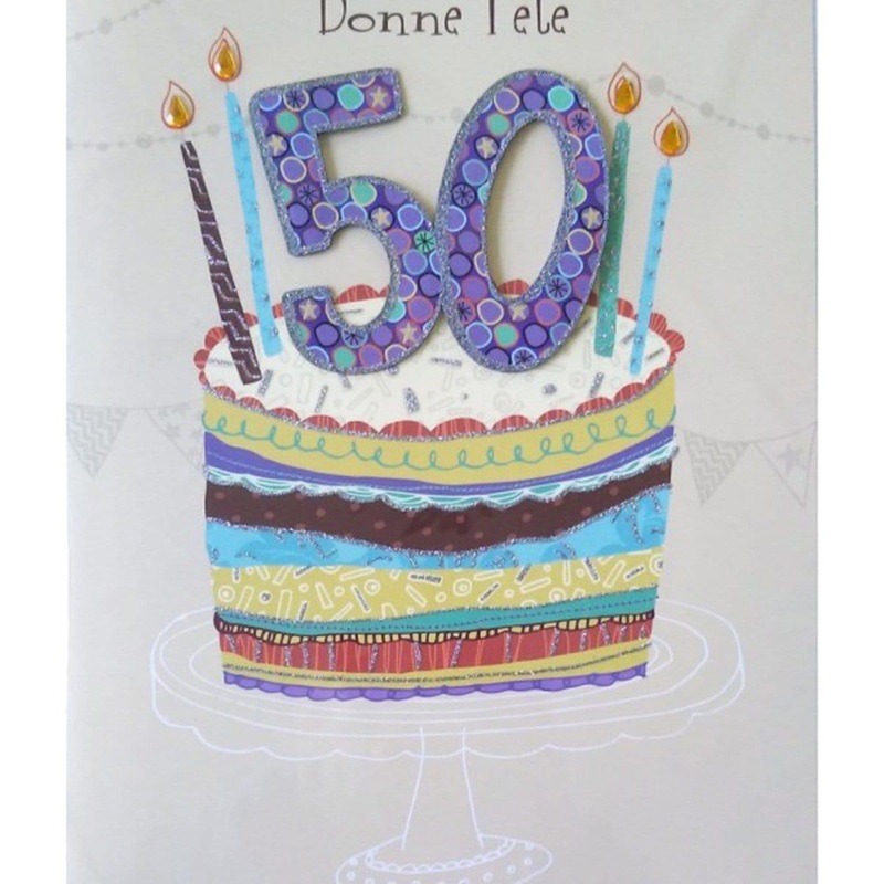 Gigantic Card - Bonne Fte - 50 Ans