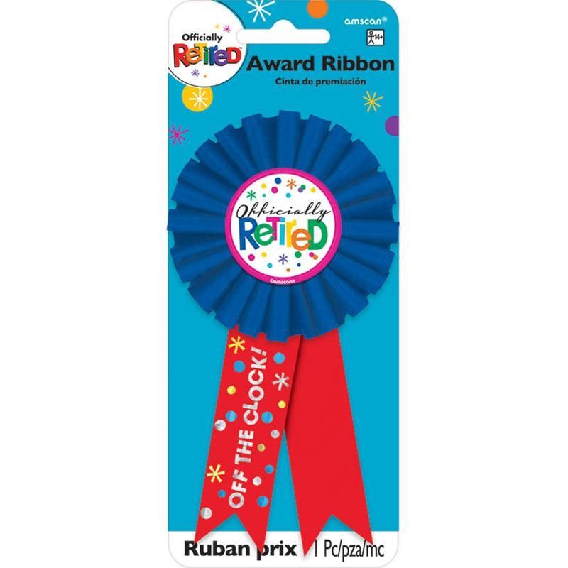 Officially Retired - Award Ribbon
