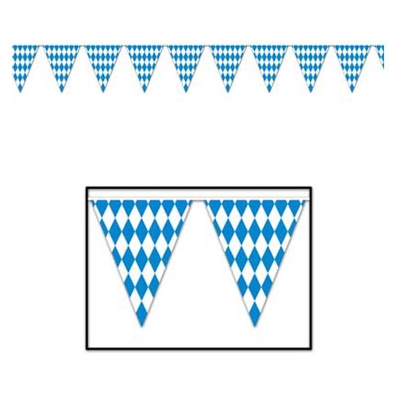 Oktoberfest Pennant Banner, 12 Feet