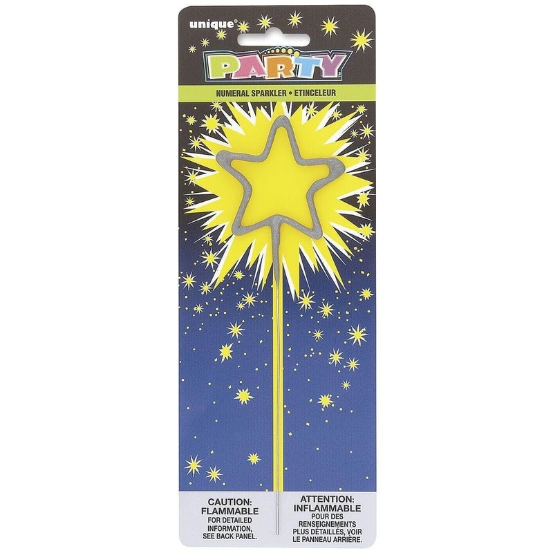 Sparkler Star Shape 7 In.