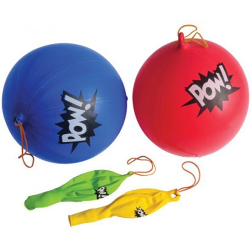 Superhero punch balloons, 12 per package