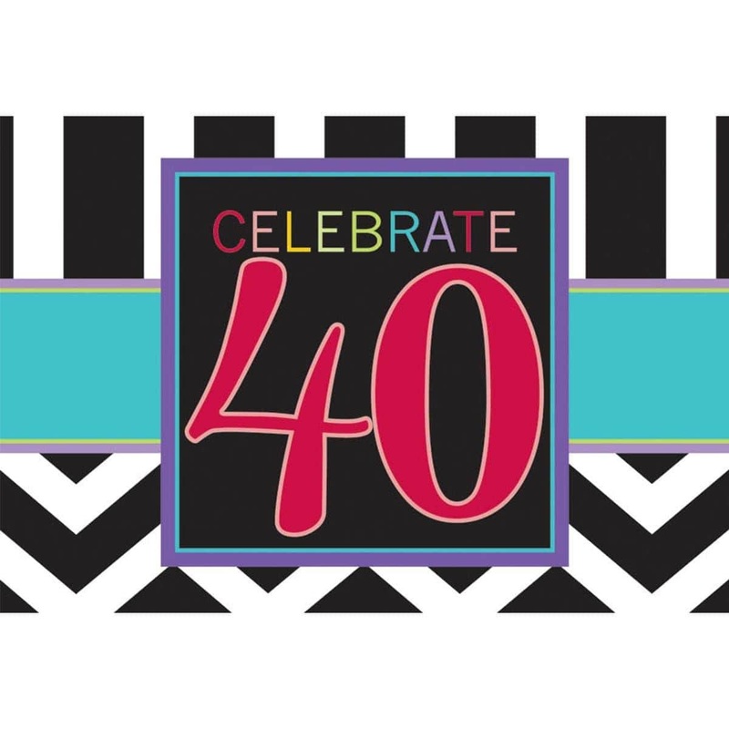 40th Celebration - Invitations 8/pkg.